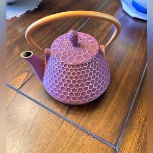 Purple & Gold Teapot
